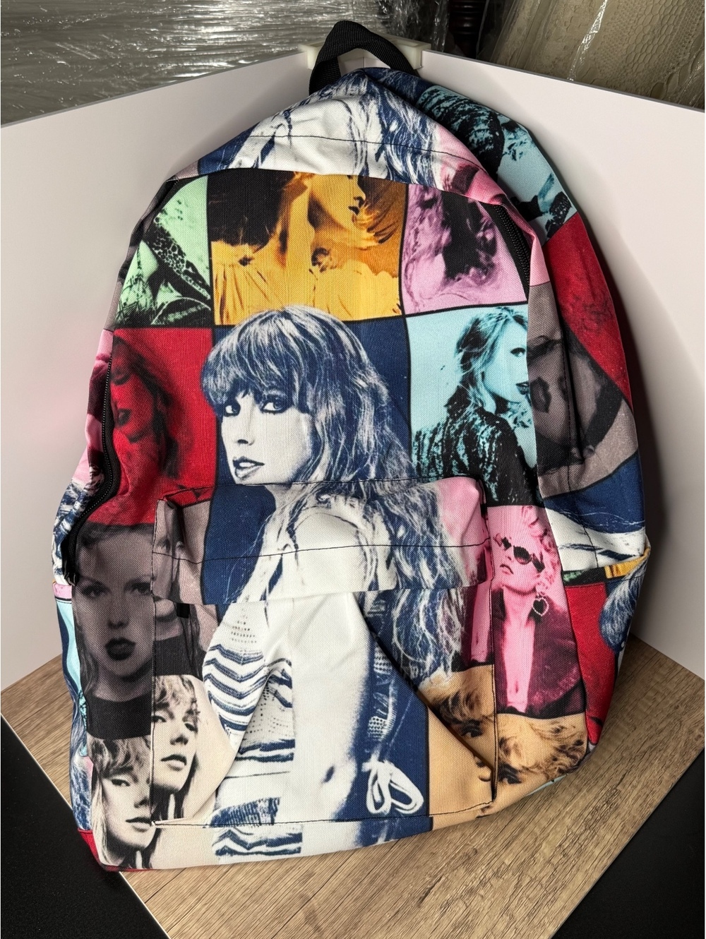 Taylor Swift The Eras Tour Backpack Collage Print Concert Fan Merch